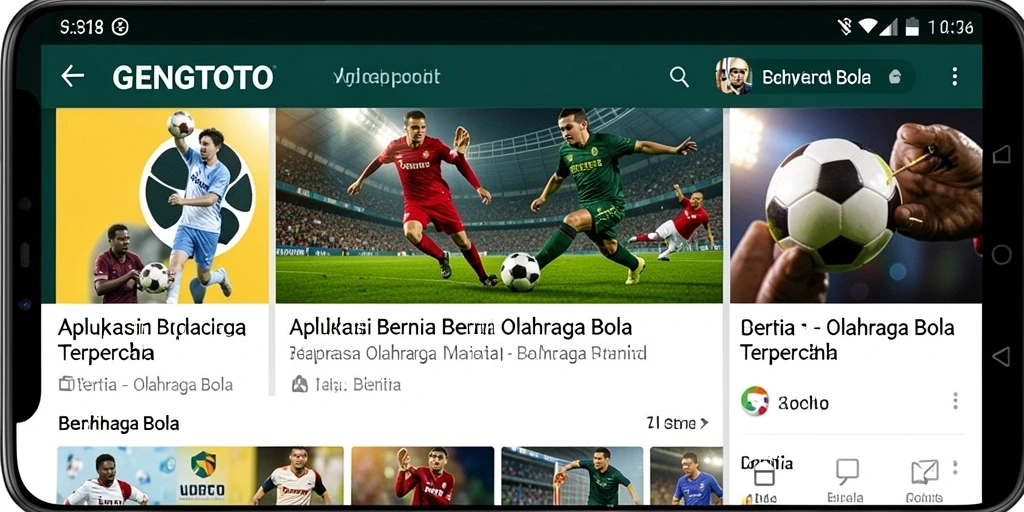 Antarmuka GENGTOTO yang informatif dan menarik.