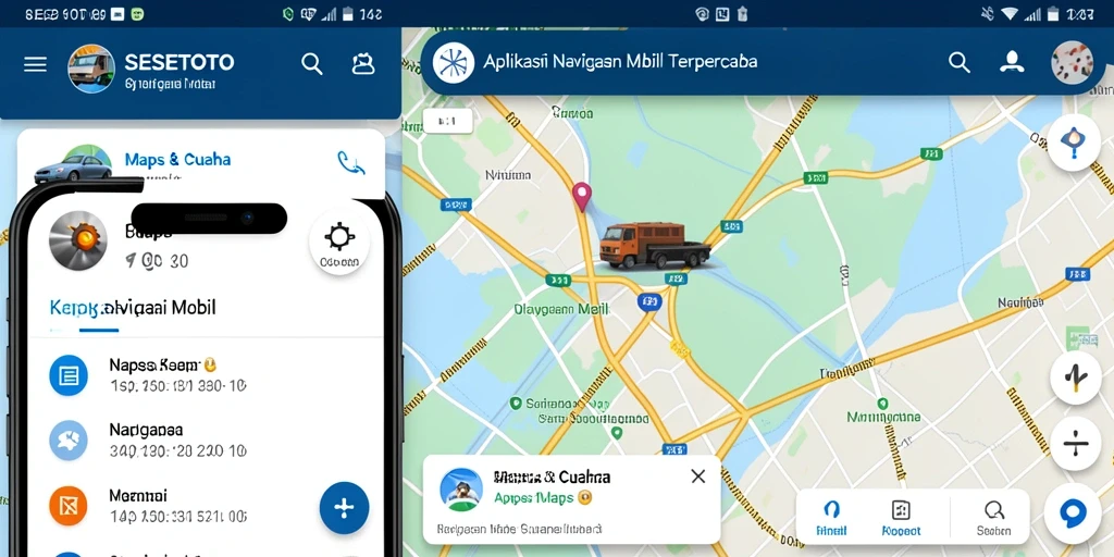Antarmuka SESETOTO dengan fitur navigasi yang lengkap dan user-friendly.